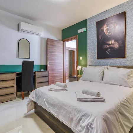 Lägenhet Bright 2br With Private Terrace In St Julians By 360 Estates *