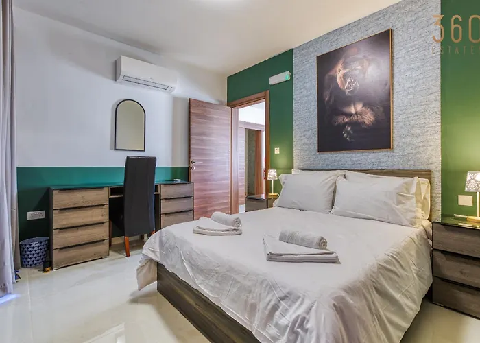 Appartement Bright 2br With Private Terrace In St Julians By 360 Estates *