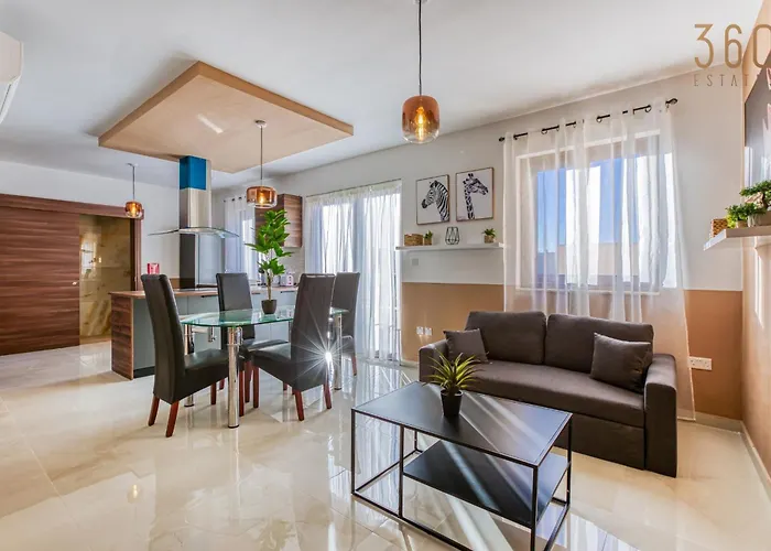 Appartement Bright 2br With Private Terrace In St Julians By 360 Estates