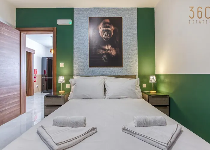 Appartement Bright 2br With Private Terrace In St Julians By 360 Estates San Ġiljan